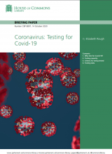 Coronavirus: Testing for Covid-19: ( Briefing Paper Number CBP 8897)